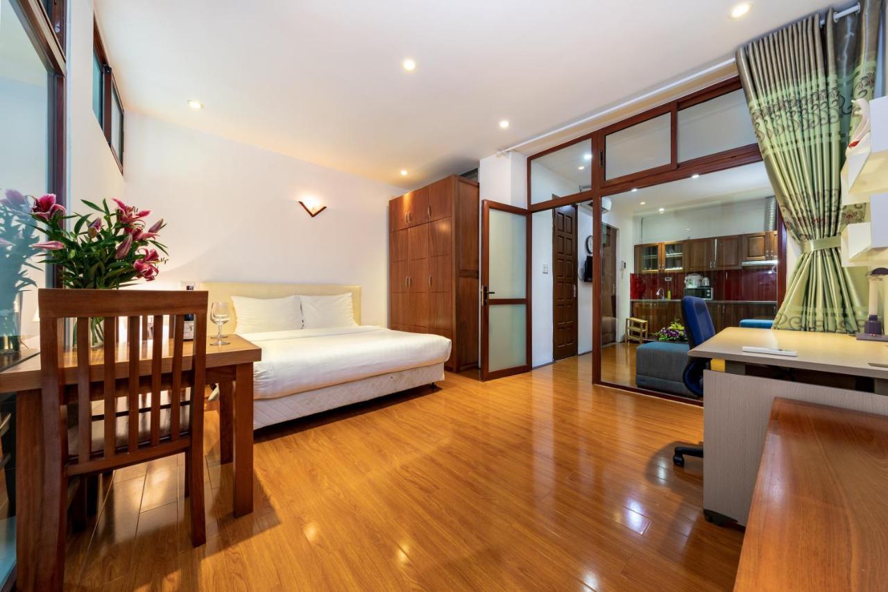 Hoa Giang Serviced Apartment Hanoi Exterior foto